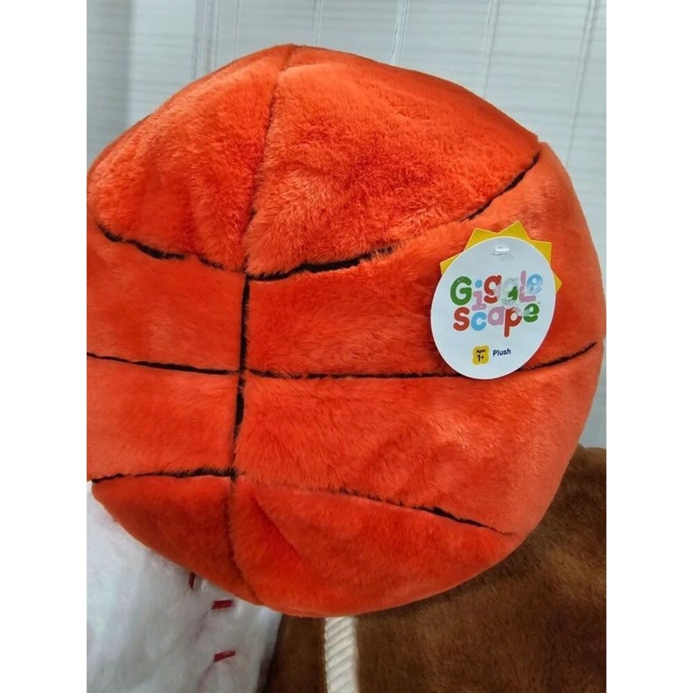 GiggleScape Jumbo Basketball Plush New With Tags